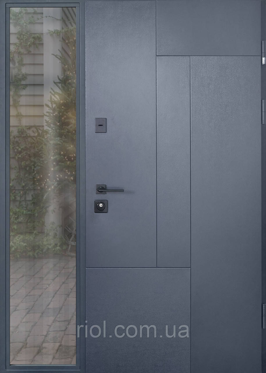 Вхідні нестандартні двері з терморозривом Paradise 140-160 FRAME, фото 1