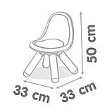 Дитячий стільчик Smoby Toys зі спинкою Блакитно-сірий (880116), фото 5