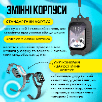 Смарт годинник дитячий A1 з відеодзвінком, HD-камерою та GPS, 2 змінних корпуса в комплекті Рожевий (KW2-A1-Pink), фото 8