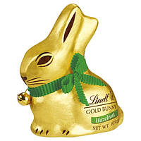 Шоколадний заєць Lindt Gold Bunny Hazelnut з Фундуком 100г