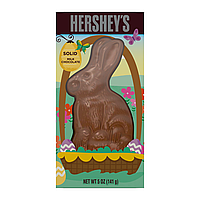 Шоколадний зайчик Hershey's Solid Milk Chocolate Bunny Великодній 141г