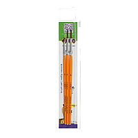 Набір пензлів School для школяра: пензель поні круглий 2 5 6 В пеналі 3 шт KIDS Line