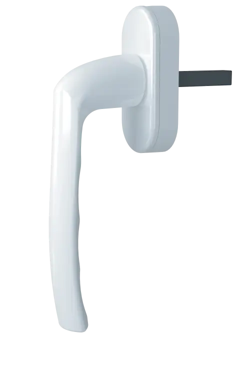 Ручка віконна Kronos WH 001/37(33) RAL 9016, фото 1