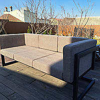 Диван ЛОФТ Престон + м'які, водонепроникні, комфортні, зі знімними чохлами подушки для офісу, дому, дачі