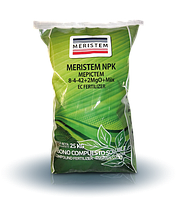 Добриво Мерістем Meristem NPK 8-4-42+2MgO+Mix 25 кг Іспанія