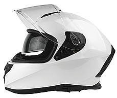 Мотошолом інтеграл MX-820 DOT білий + поляризовані окуляри XL, фото 3