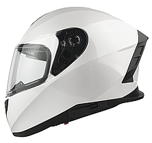 Мотошолом інтеграл MX-820 DOT білий + поляризовані окуляри XL, фото 4