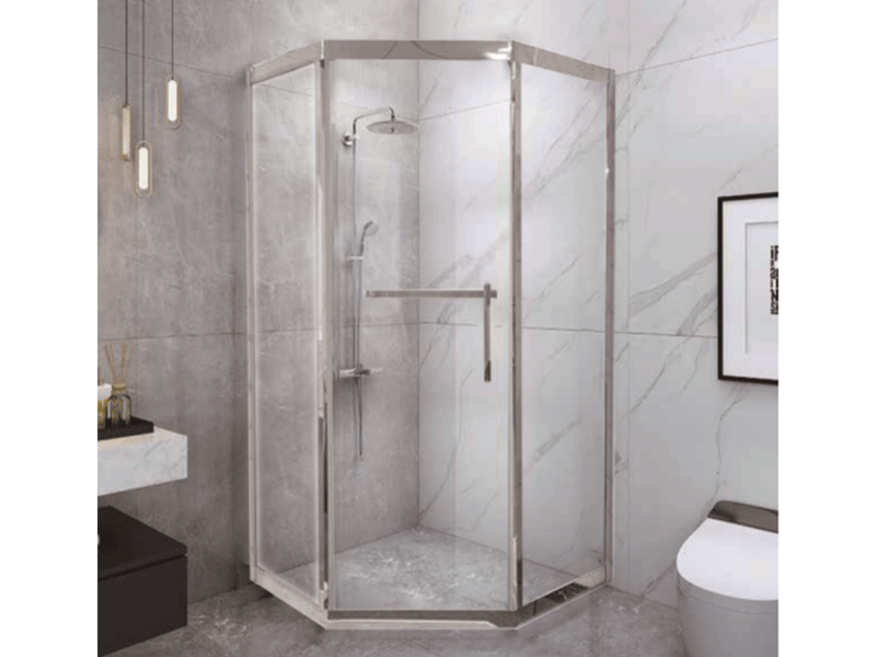 Душова кабіна Asignatura Tinto 49022709 100x100 см проф. сатин, скло прозор, фото 1
