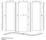 Душова кабіна Asignatura Tinto 49022709 100x100 см проф. сатин, скло прозор, фото 7