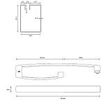 Душова кабіна Asignatura Tinto 49022709 100x100 см проф. сатин, скло прозор, фото 8