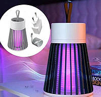 Лампа-ловушка от комаров и москитов аккумуляторная с зарядкой через USB Electric Shock
