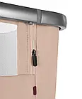 Дитяча приставна колиска-ліжечко з функцією гойдання CARRELLO Aria CRL-15501 Sand Beige біжева, фото 9