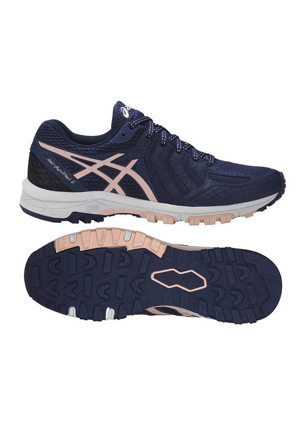 Кросівки жіночі Asics Gel-FuJiAttack 5 Wmn 35,5 (22,5 cм) Indigo Blue/Evening Sand/ Grey, фото 1