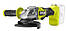 Ryobi Шліфмашина кутова RAG18X-0, акумуляторна ONE+ НР, безщіткова, 125мм, 18В (без АКБ та ЗУ), фото 5