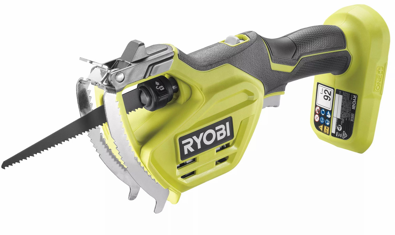 Ryobi Пила шабельна ONE+ RY18PSA-0 садова, 18В, 80мм, довж 15 см (без АКБ и ЗП)