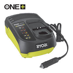 Ryobi Зарядний пристрій Ryobi RC18118C 5133002893, ONE+ 18В, з живленням від автомобільної мережі 12В