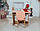 Стол-парта з кришкою хмаринка і стільчик фігурний дитячий. Для гри, малювання, навчання., фото 8