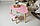 Стіл хмарка і стільчик рожевий  корона з білим сидінням. Столик для занять, ігор, їжі, фото 10