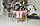 Стіл хмарка і стільчик метелик дитячий рожевий з білим сидінням. Столик для занять, ігор, їжі, фото 4