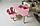 Стіл тучка і стільчик дитячий  рожевий метелик. Столик длязанять,  ігор, їжі, фото 8