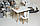 Прямокутний стіл та стіл дитячий білосніжний зайчик. Білий дитячий столик, фото 6