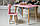 Дитячий  прямокутний стіл і стільчик метелик. Столик рожевий дитячий, фото 5