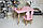 Дитячий  прямокутний стіл і стільчик метелик. Столик рожевий дитячий, фото 6