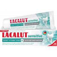 Зубная паста Lacalut Sensitive Защита чувствительных зубов и Бережное отбеливание 75 мл 4016369696484 OIU