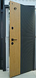 Двері вхідні МДФ/МДФ "Стрімекс" Strimex Nissha на прихованих петлях, фото 2
