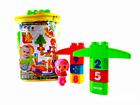 Дитячий конструктор Лего кубики (дитячий конструктор, подарунок для дитини, магнітний конструктор, lego) KA