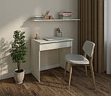 Комп'ютерний стіл MebelProff КС-30, письмовий стіл з висувним ящиком, туалетний столик, фото 2