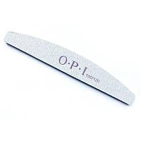 Пилочка для ногтей "Лодочка" O.P.I, абразив 100/120 (упаковка 25 штук)(пилочка маникюрная, пилочка для ногтеOG