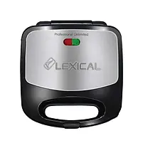 Мультимейкер 3в1 Lexical LSM-2532 800W змінні пластини гриль горішниця пончики, фото 2