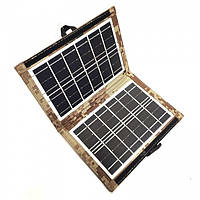 Солнечная панель трансформер CcLamp CL-670 7Вт зарядка от солнца Solar Panel at