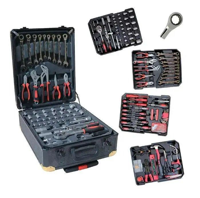 Професійний набір інструментів у валізі з тріскачкою із 408 предметів AX-408, фото 1