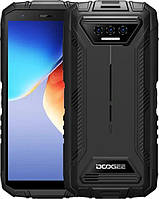 Смартфон DOOGEE S41 Max 6/256GB Black, NFC, IP69K, 2sim, 5.5" IPS, 13+2+2/8Мп, Tiger T606, 6300мАч