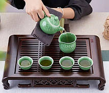 Чабань Hantang для китайської чайної церемонії, 42,2*26,6*7,8 см, Чабаньстолик для чаювання, Дошка для пуеру