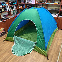 Палатка туристическая раскладная 200 х 200 см двухместная с москитной сеткой (50389) at