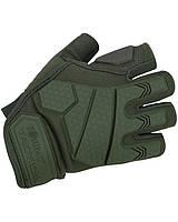 Перчатки тактические защитные мужские демисезонные для ВСУ KOMBAT UK Fingerless Tactical XL Оливковый EK-77