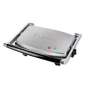 Електрогриль притискний із гранітним покриттям на 1300 Вт Lexical LSM-2505 Гриль-прес електричний