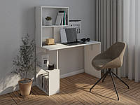 Комп'ютерний стіл з надбудовою MebelProff КС-22, письмовий стіл з полицями, стіл-стелаж