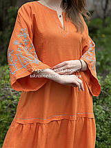 Сукня Борислава помаранчева, фото 3
