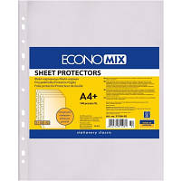 Файл Economix А4+ 30 мкм оранжевый, 100 штук E31106-50 OIU