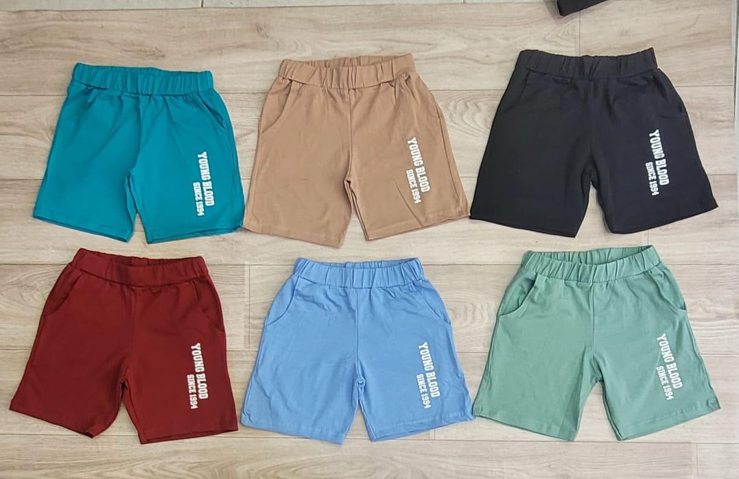 Шорти трикотажні для хлопчиків 9/12 років; Гурт. Туреччина, фото 1