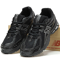 Кроссовки мужские и женские New Balance 1906R Black Metallic Silver / Нью Баланс 1906R черные металик