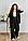Жіночий стильний костюм піджак із широкими штанами льон батал розмір 50-60, колір уточнюйте під час замовлення, фото 2