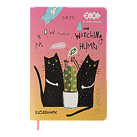 Шкільний щоденник CACTUS В5 48 л твердий скіжка/поролон жовтогарячий