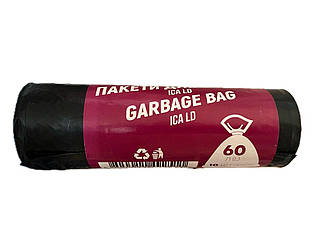 Пакет для сміття Toppack 60 л 82х62 см 10 шт чорний