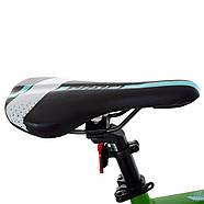 Спортивний велосипед 26 дюймів (рама 19", швидкість 21) Profi G26VELOCITY A26.1 Зелено-чорний, фото 2