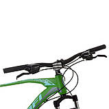 Спортивний велосипед 26 дюймів (рама 19", швидкість 21) Profi G26VELOCITY A26.1 Зелено-чорний, фото 2